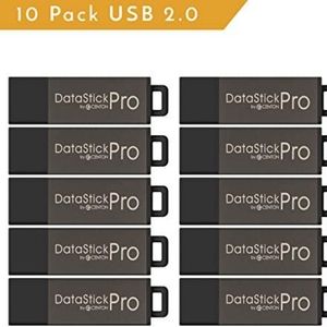 Centon DSP2GB10PK 10 x 2GB MultiPack DataStick Pro USB 2.0 Flash Drives (Grey)